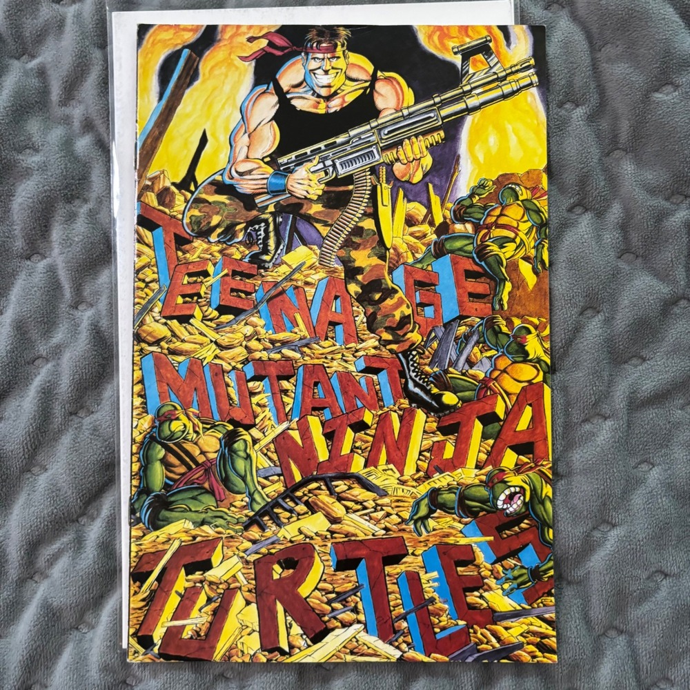 TMNT 34 Mirage Studios 1990 First Printing Teenage Mutant Ninja Turtles Book 34